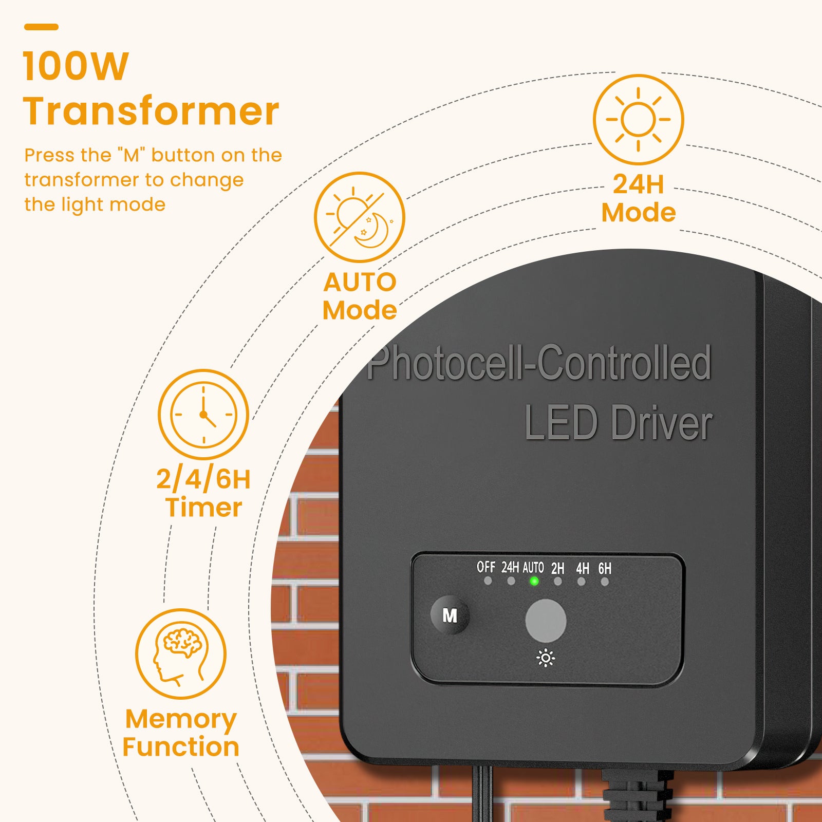 15W Low Voltage Landscape Lights Kit, RGBW Color Changing Spot Lights Outdoor with Transformer 100FT UL-Listed Wire, Low Voltage Lights IP66 Waterproof Remote Control for Garden House, 12Pack