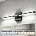24-inch Bathroom Vanity Light, 6CCT Dimmable LED | 6 color temperatures, adjustable brightness, LED, memory function, night light mode, FCC-certified, black